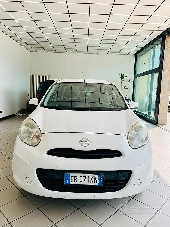 Usata Nissan Micra 80 CV (58 kW) 2013 Bianco Utilitaria