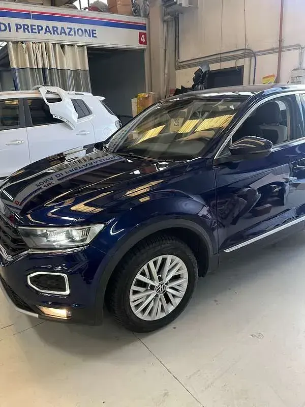 Usata VW T-Roc Advance 150 CV (110 kW) 2018 Blu/azzurro SUV