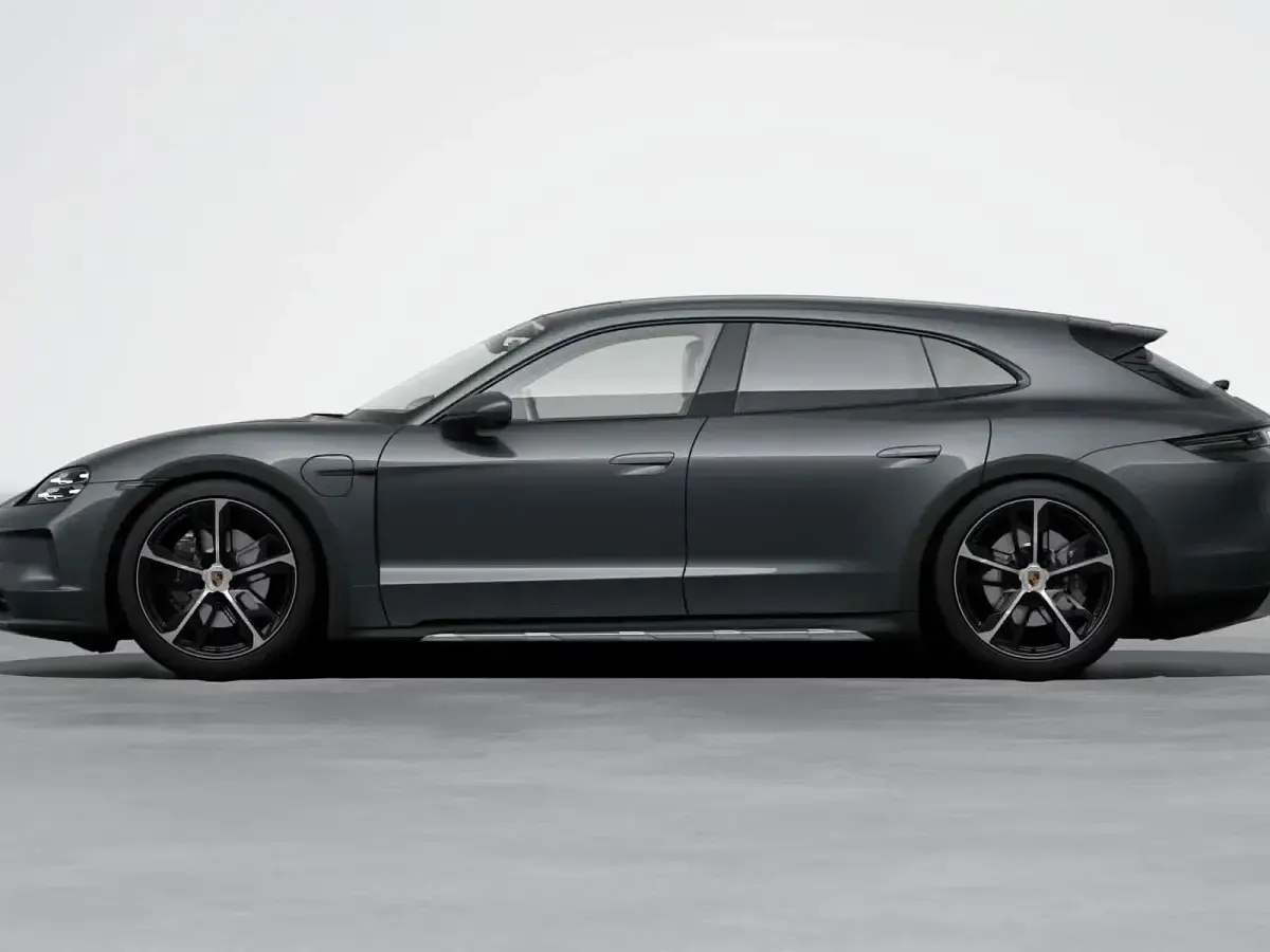 Nuova Porsche Taycan Cross Turismo 300 kW (408 CV) 2026 Grigio vulcano metallizzato