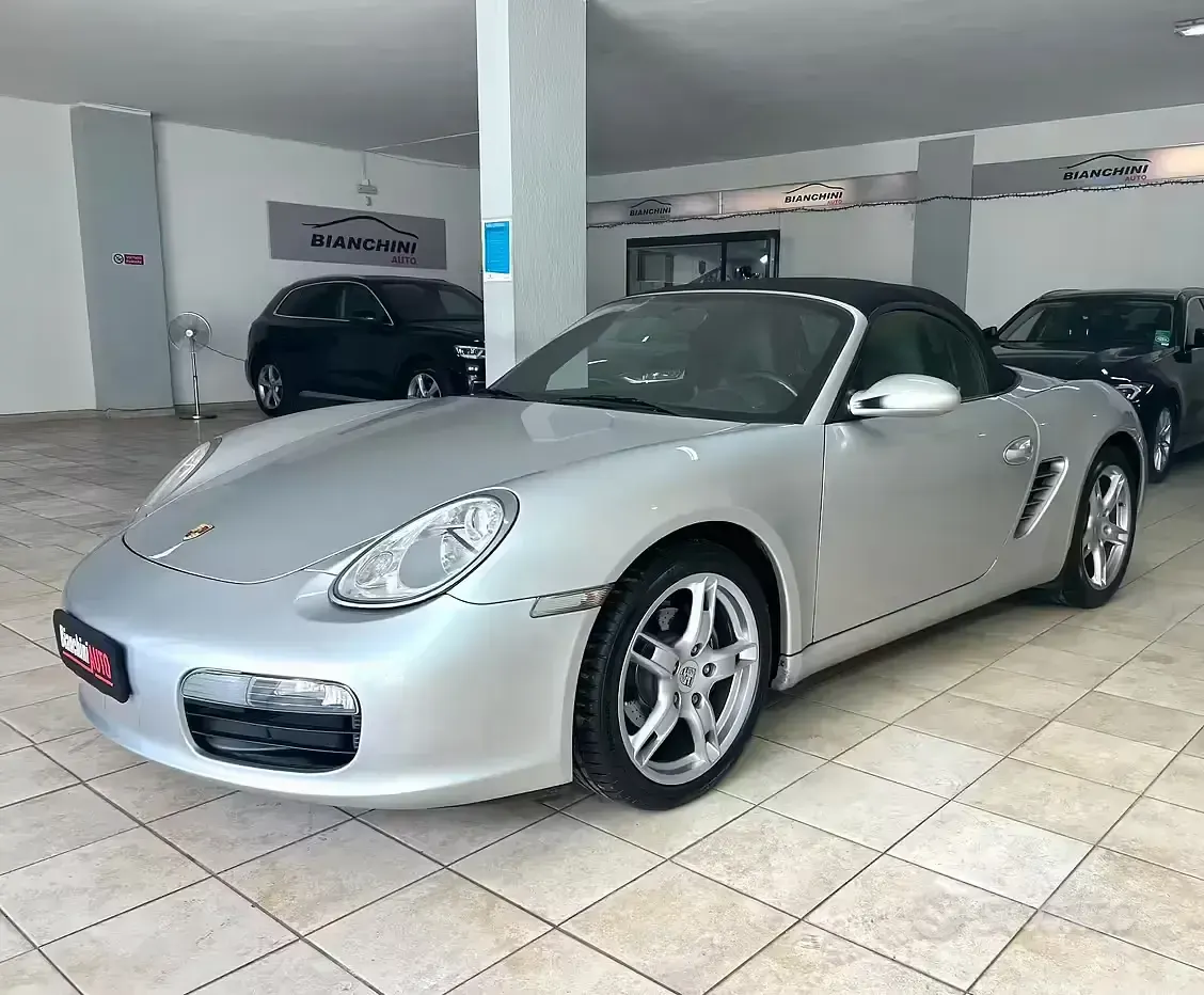 Second-hand Porsche Boxster 239 CP (175 kW) 2005 Gri Cabrio