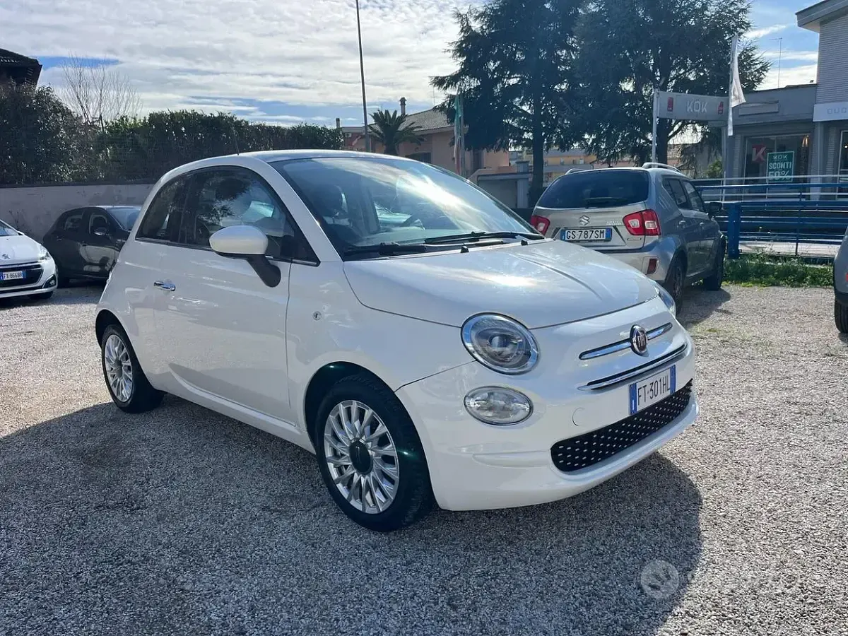 Usata Fiat 500 Lounge 69 CV (50 kW) 2019 Bianco Berlina