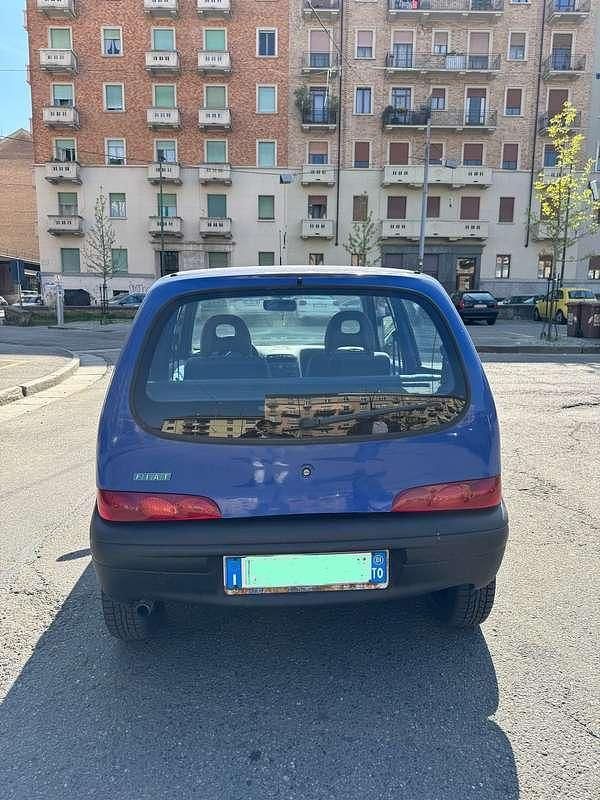 Usata Fiat Seicento 54 CV (39 kW) 2001 Blu/azzurro Utilitaria