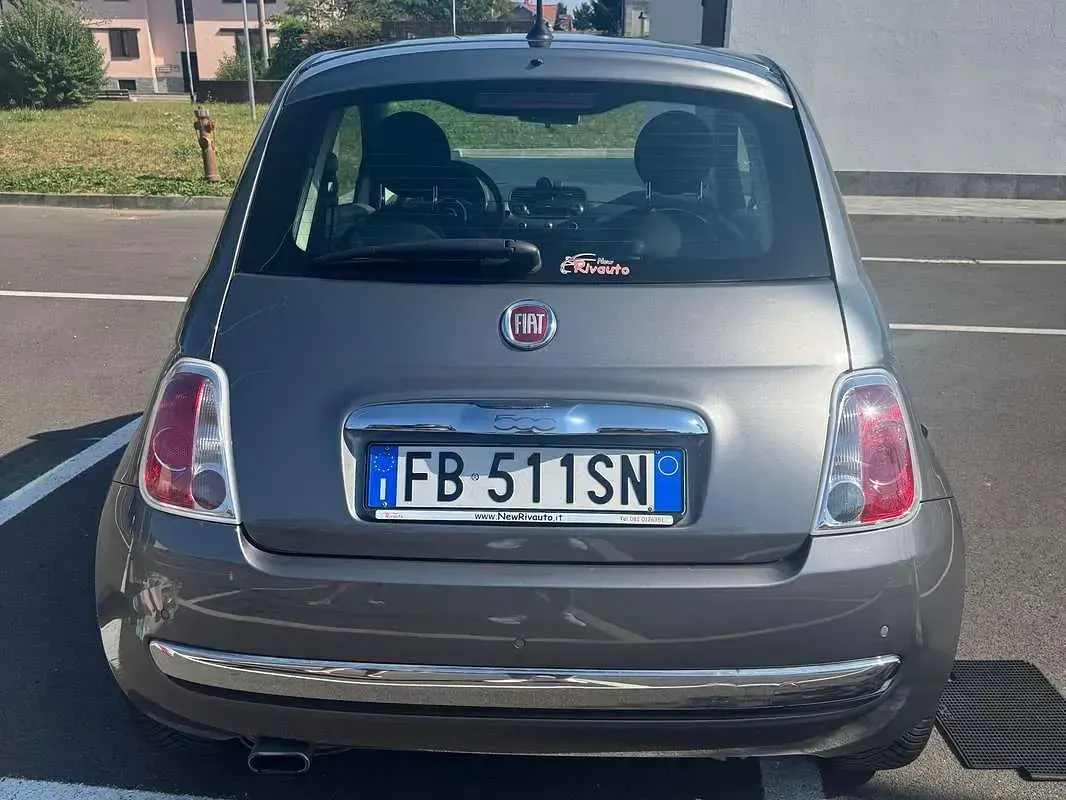 Usata Fiat 500 Lounge 69 CV (50 kW) 2015 Argento Utilitaria