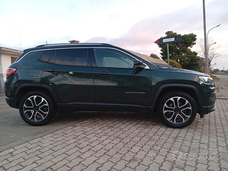 Usata Jeep Compass Limited 130 CV (95 kW) 2021 Verde SUV