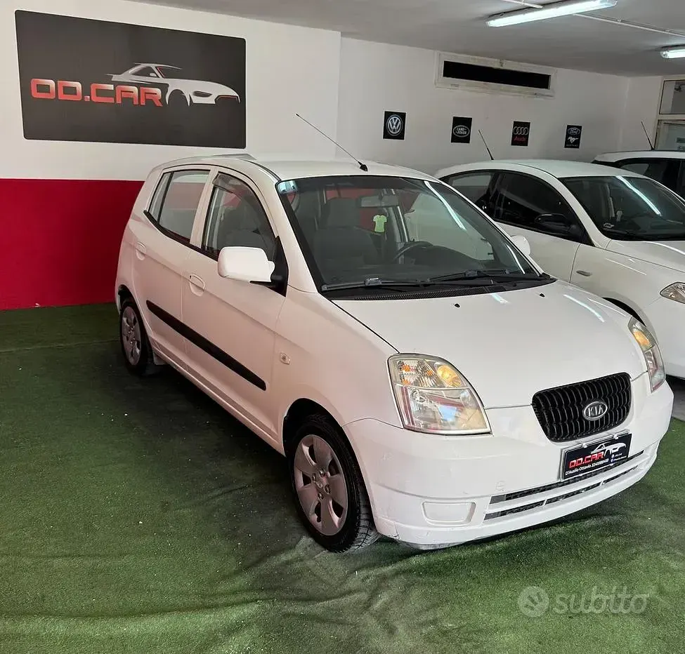 Usata Kia Picanto 61 CV (44 kW) 2007 Bianco Utilitaria