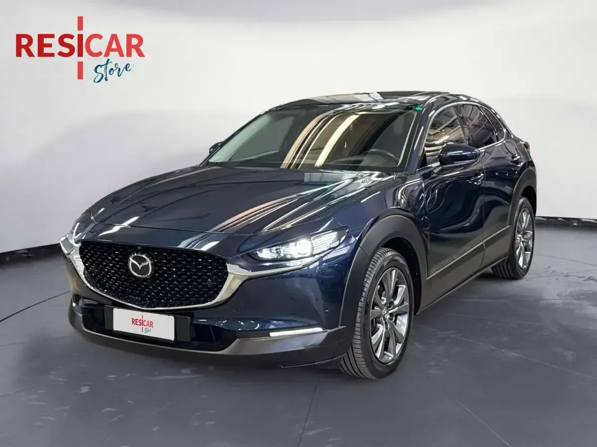 Usata Mazda CX-30 Exclusive 179 CV (131 kW) 2020 Blu SUV