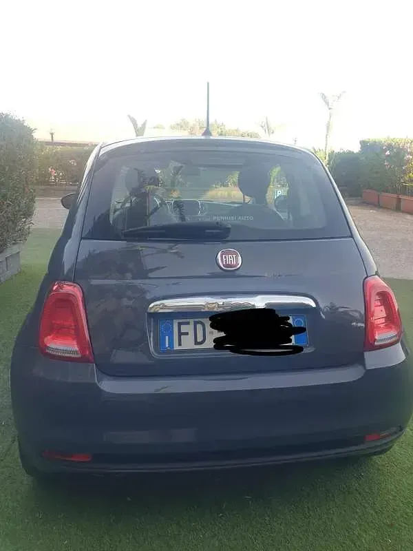 Usata Fiat 500C Pop 69 CV (50 kW) 2016 Grigio Cabrio