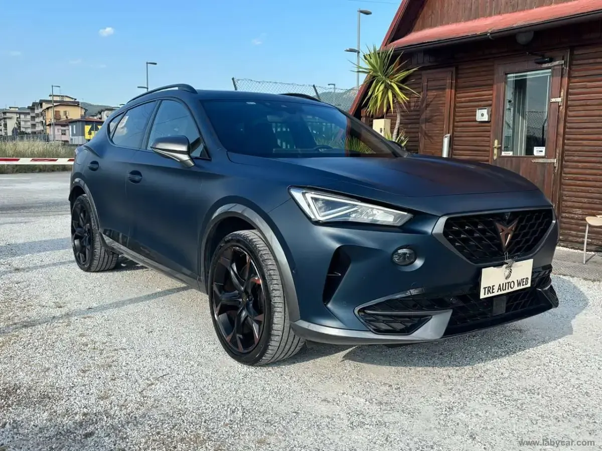 Usata Cupra Formentor VZ 150 CV (110 kW) 2023 Blu/azzurro SUV