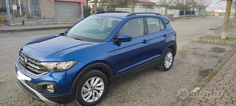 Usata VW T-Cross 115 CV (84 kW) 2020 Blu SUV
