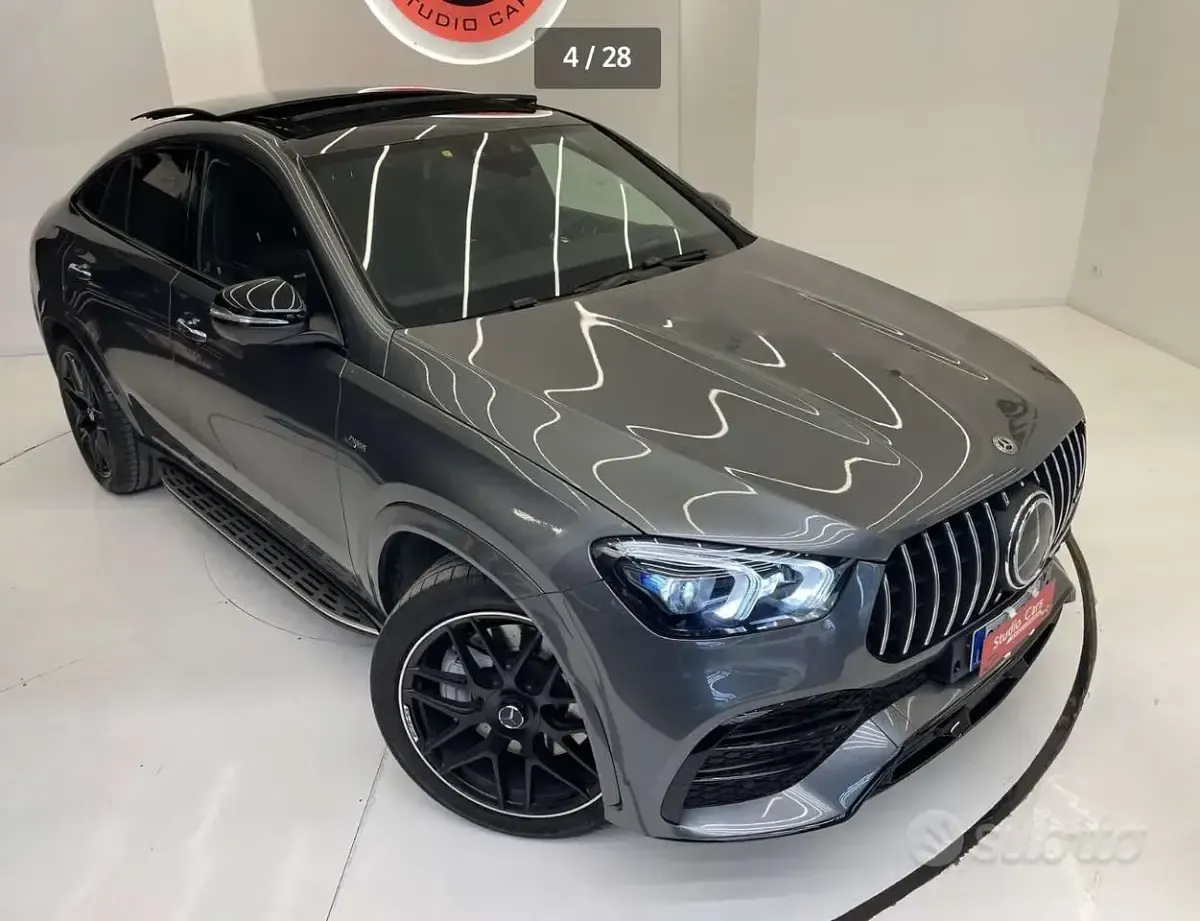 Usata Mercedes GLE53 AMG Premium 435 CV (319 kW) 2020 Grigio Coupé
