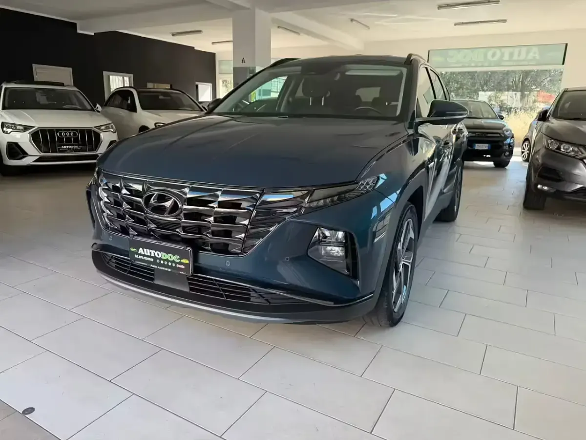 Usata Hyundai Tucson 179 CV (131 kW) 2022 Verde SUV