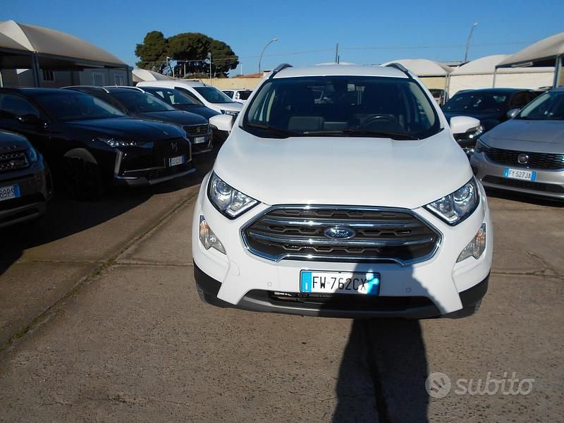 Usata Ford Ecosport 125 CV (91 kW) 2019 Bianco SUV