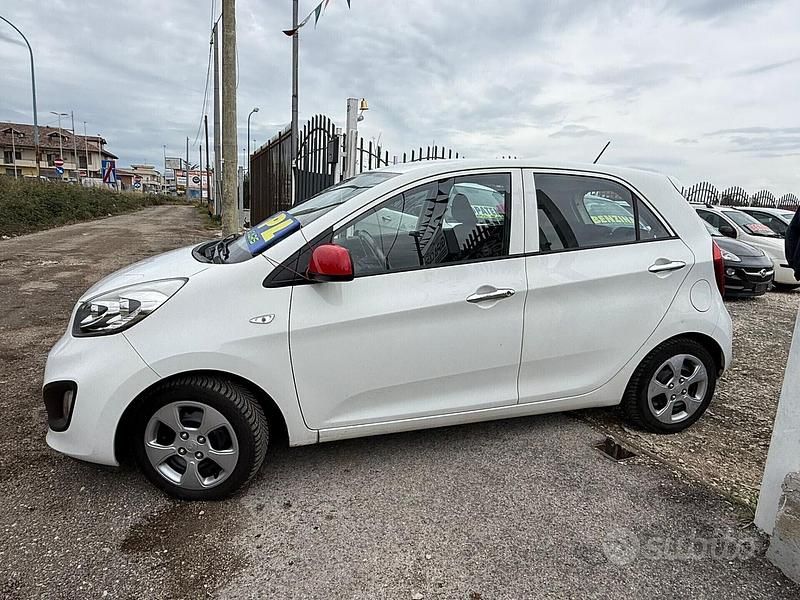 Usata Kia Picanto 68 CV (50 kW) 2014 Bianco Utilitaria