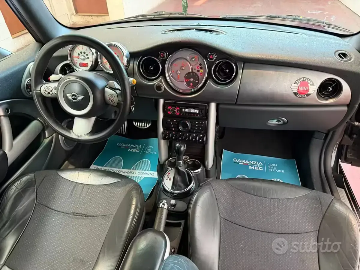 Usata Mini Cooper S 170 CV (125 kW) 2005 Nero Utilitaria