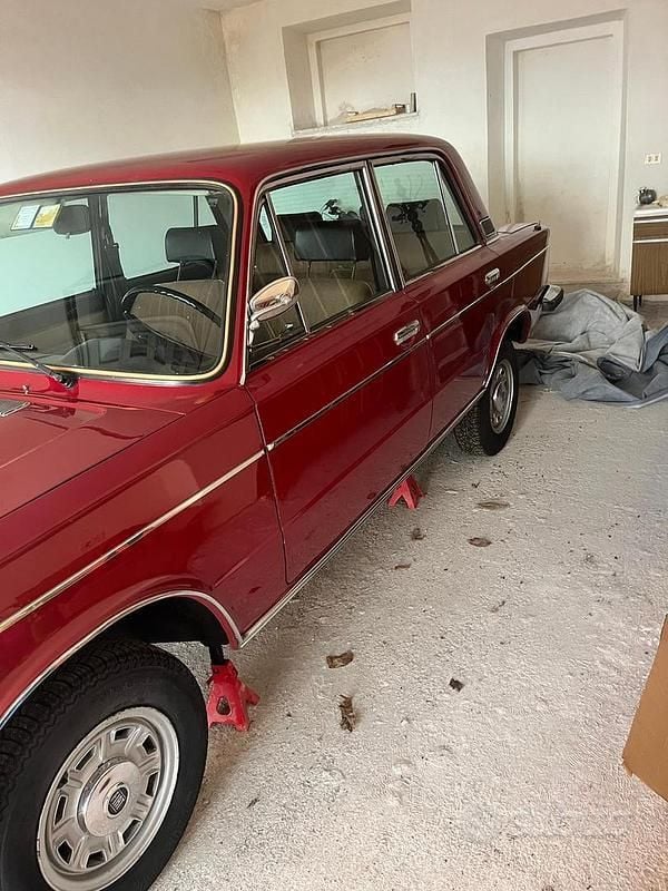 Usata Fiat 125 1970 Rosso Berlina