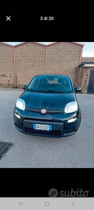 Usata Fiat Panda 70 CV (51 kW) 2023 Nero Utilitaria