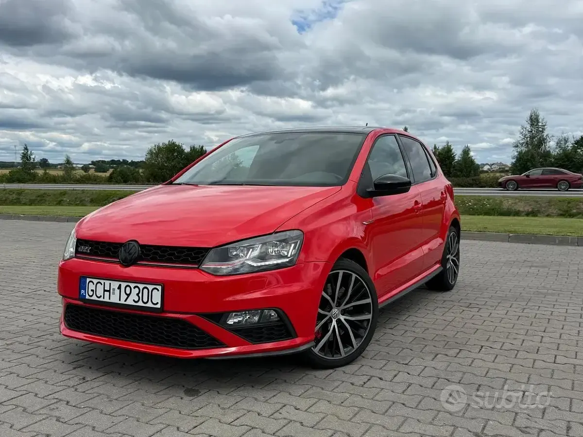 Usata VW Polo GTI 194 CV (142 kW) 2015 Rosso Utilitaria