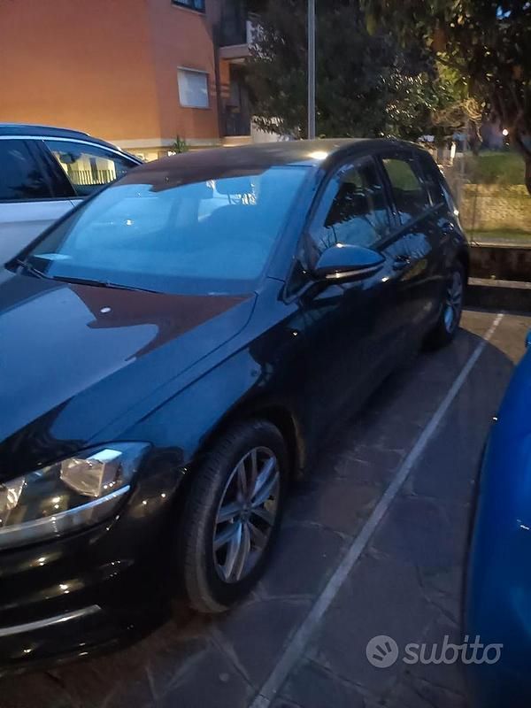 Usata VW Golf VII 115 CV (84 kW) 2018 Nero Berlina