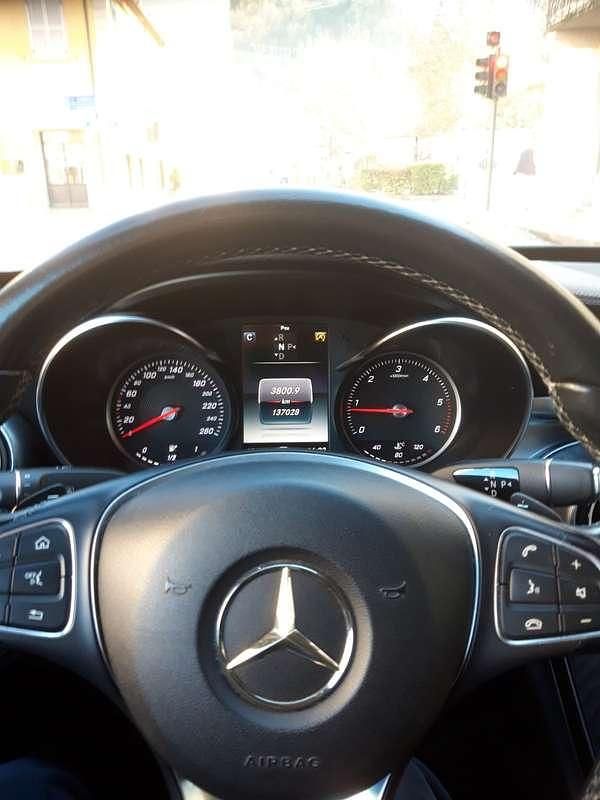 Usata Mercedes C250 204 CV (150 kW) 2018 Nero Berlina