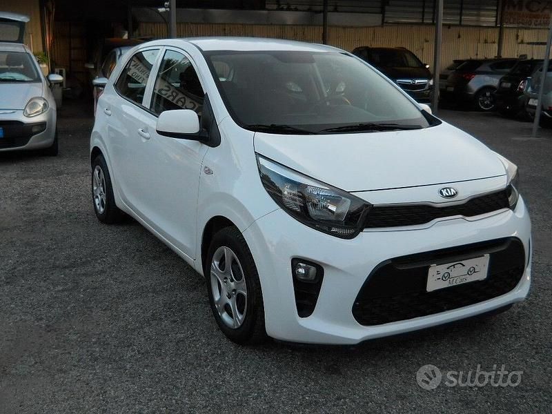 Usata Kia Picanto Active 65 CV (47 kW) 2018 Bianco Utilitaria