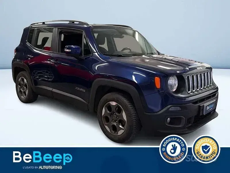 Usata Jeep Renegade Longitude 140 CV (102 kW) 2016 Blu metallizzato SUV