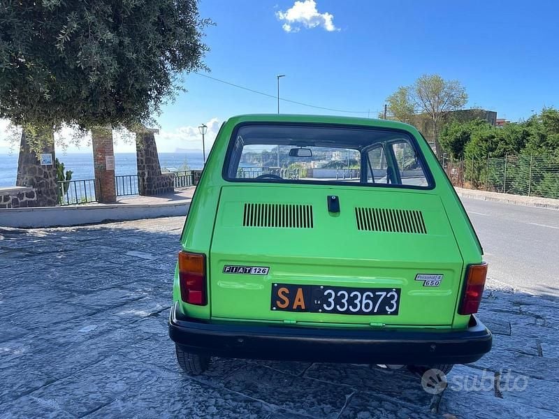 Usata Fiat 126 1970 Verde Utilitaria