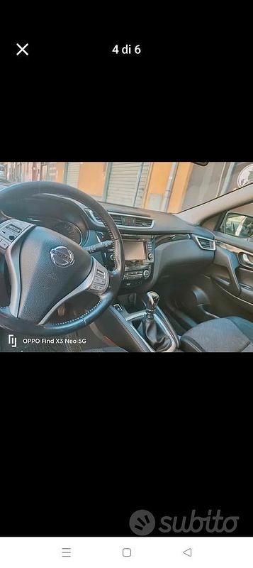 Usata Nissan Qashqai 115 CV (84 kW) 2015 Bianco SUV