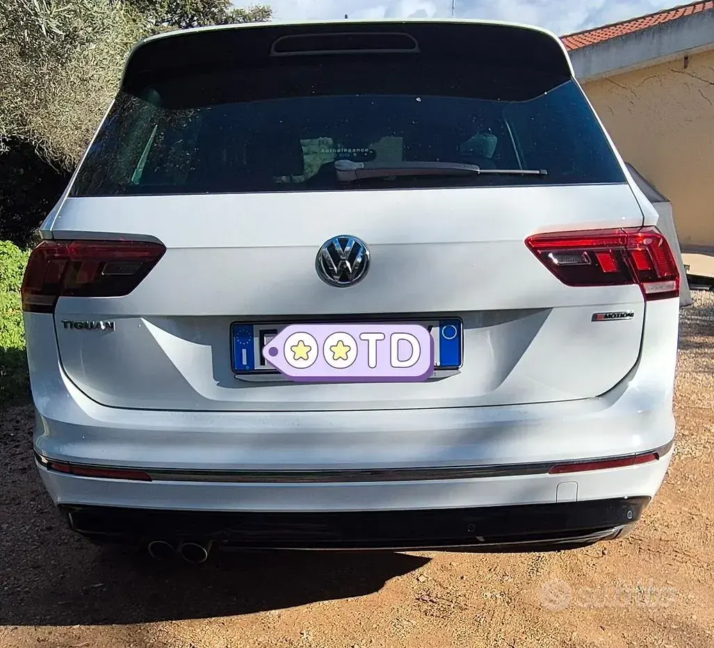 Usata VW Tiguan 150 CV (110 kW) 2019 Bianco SUV