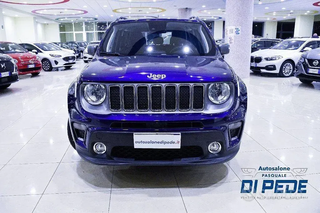 Usata Jeep Renegade Limited 131 CV (96 kW) 2021 Blu SUV