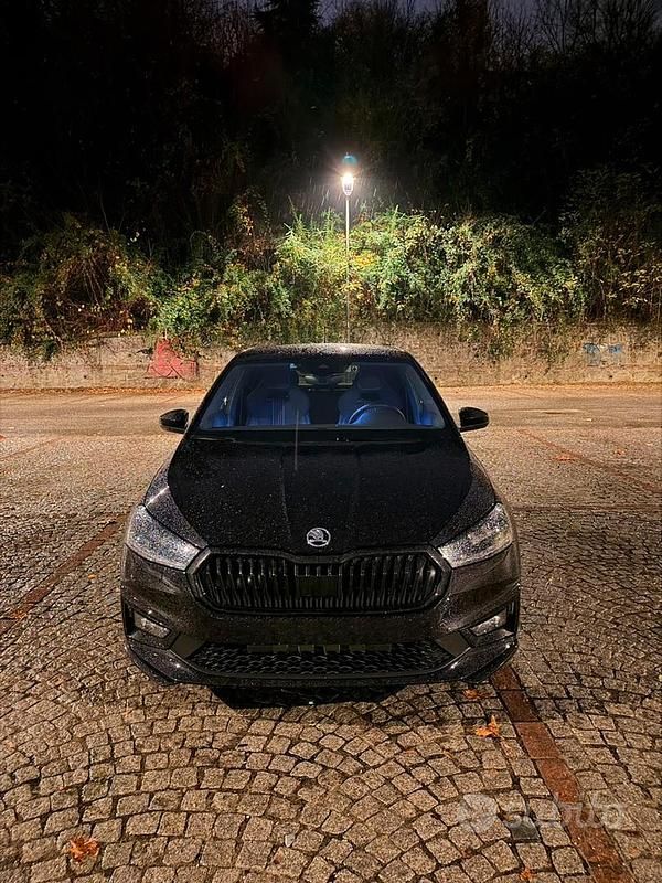 Nero Usata 2024 Skoda Fabia Monte Carlo Tre volumi | 20.000 € (Molto cara) - Immagine 1/4