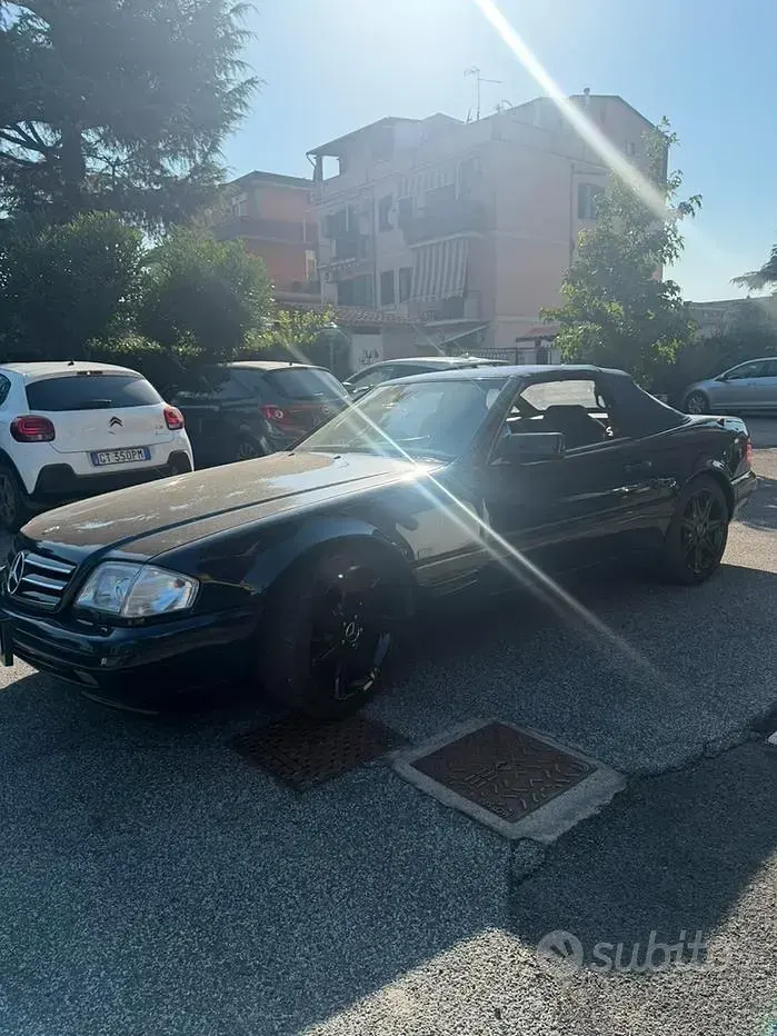 Usata Mercedes SL320 231 CV (169 kW) 1999 Bluazzurro Cabrio