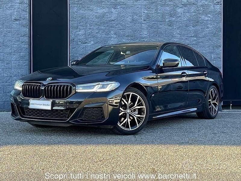 Nero Usata 2021 BMW 520 M Sport Tre volumi | 35.900 € (Buon prezzo) - Immagine 1/4