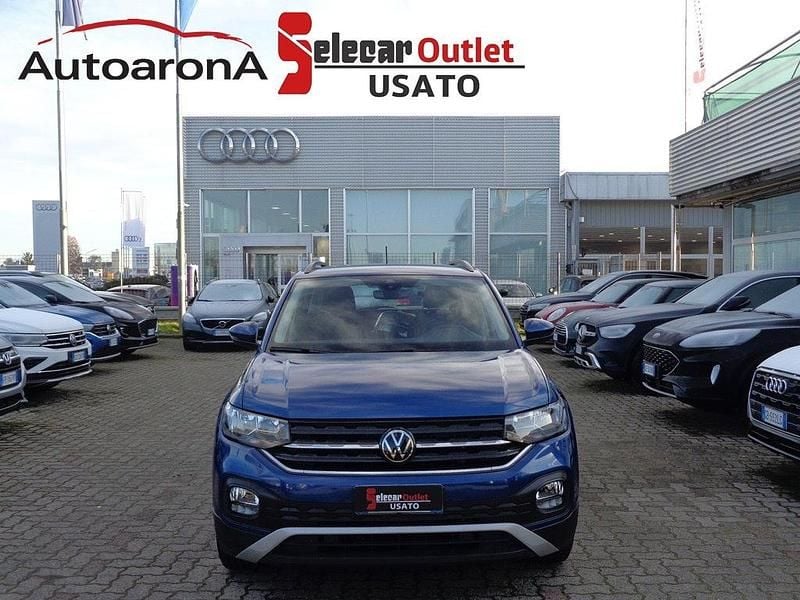 Usata VW T-Cross Style 95 CV (69 kW) 2022 Blu ravenna SUV