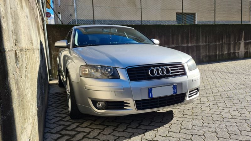 Usata Audi A3 140 CV (102 kW) 2004 Grigio Utilitaria