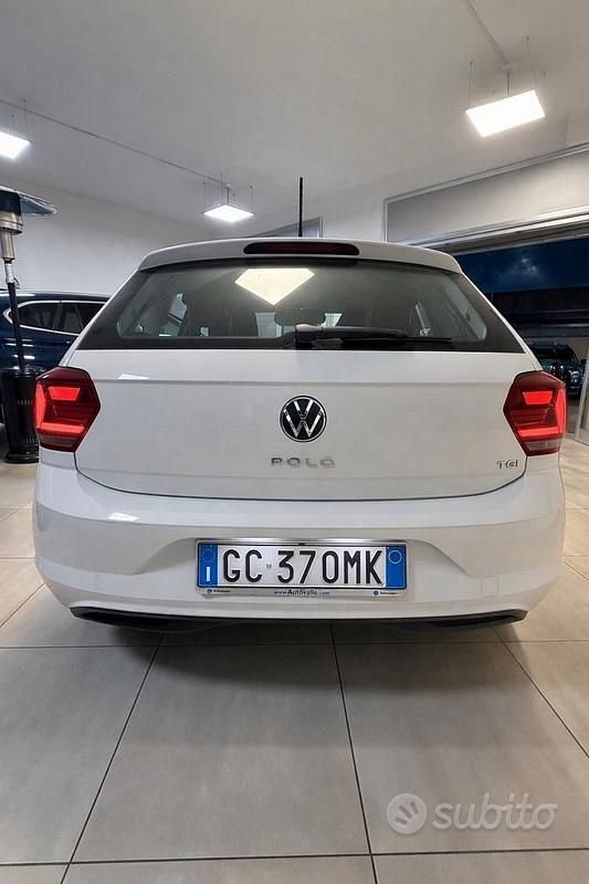 Usata VW Polo Comfortline 89 CV (65 kW) 2021 Bianco Utilitaria