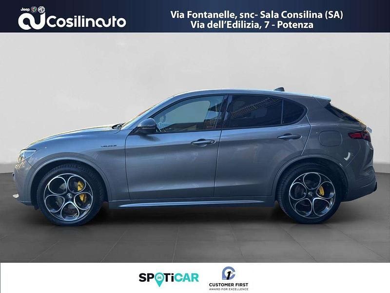 Usata Alfa Romeo Stelvio Veloce 210 CV (154 kW) 2021 Grigio SUV