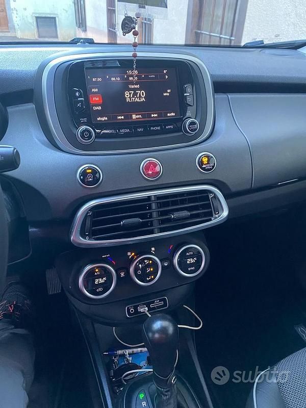 Usata Fiat 500X 140 CV (102 kW) 2016 Rosso SUV