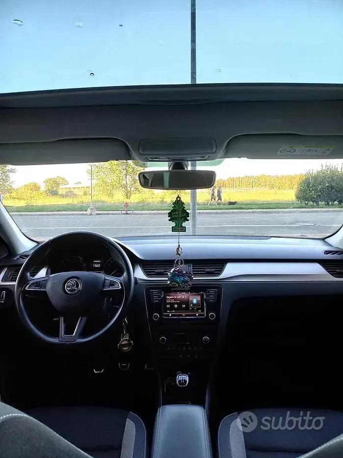 Usata Skoda Rapid 95 CV (69 kW) 2019 Bianco Utilitaria