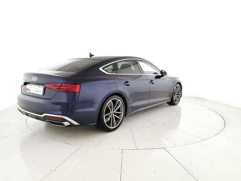 Usata Audi A5 Sportback S-Line 163 CV (119 kW) 2023 Blu Utilitaria