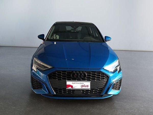 Usata Audi A3 Sportback S-Line 150 CV (110 kW) 2020 Azzurro Utilitaria