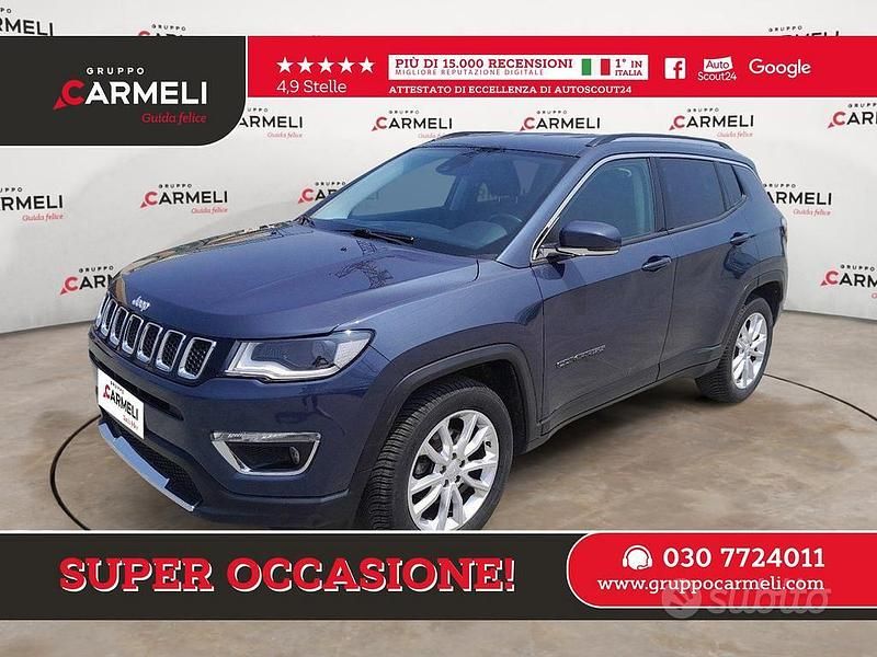 Usata Jeep Compass Limited 131 CV (96 kW) 2021 Blu SUV