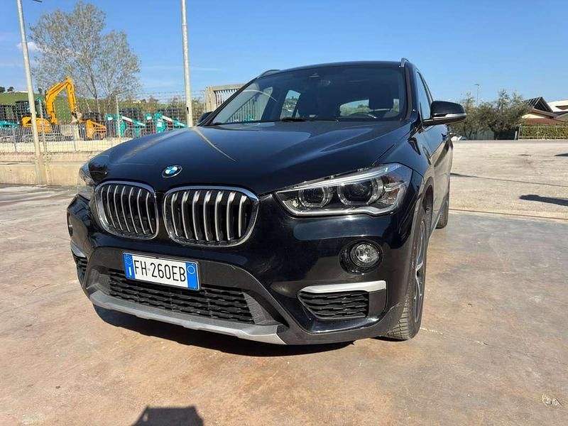 Usata BMW X1 Advantage 150 CV (110 kW) 2017 Nero SUV