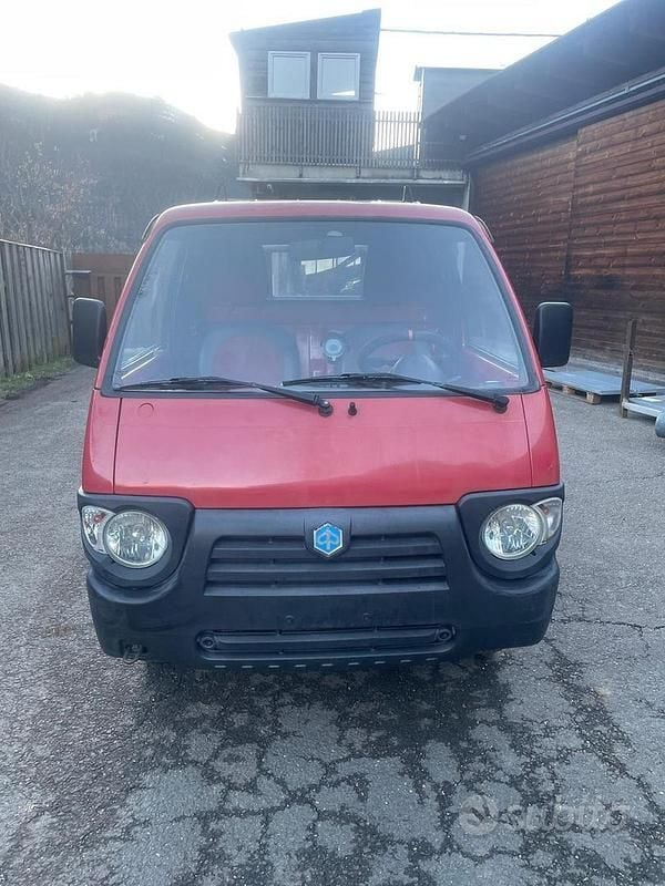 Usata Piaggio Quargo 2006 Rosso Furgone