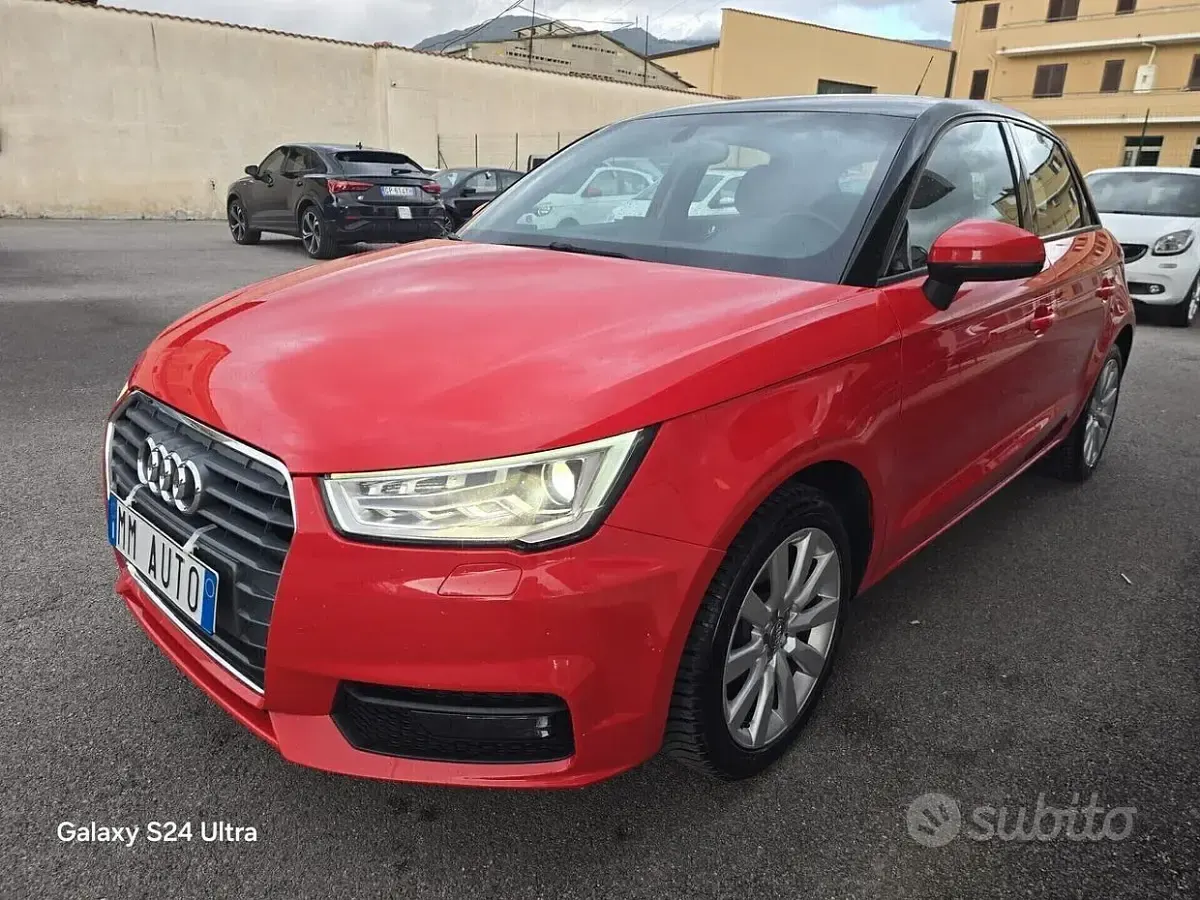 Usata Audi A1 Sport 90 CV (66 kW) 2017 Rosso Utilitaria