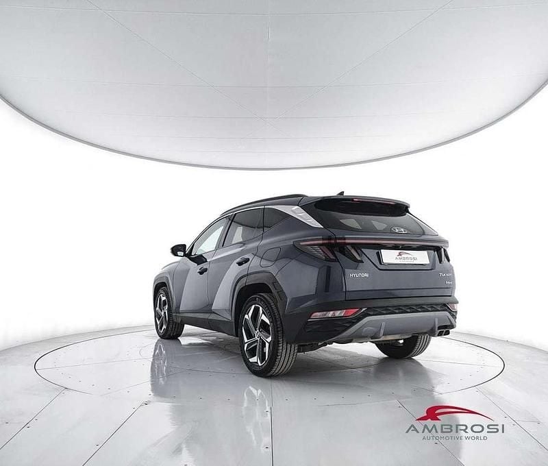 Usata Hyundai Tucson 179 CV (131 kW) 2021 Blu SUV
