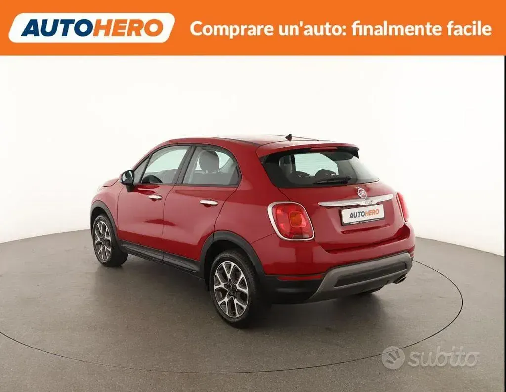 Usata Fiat 500X Cross 140 CV (102 kW) 2018 Rosso SUV