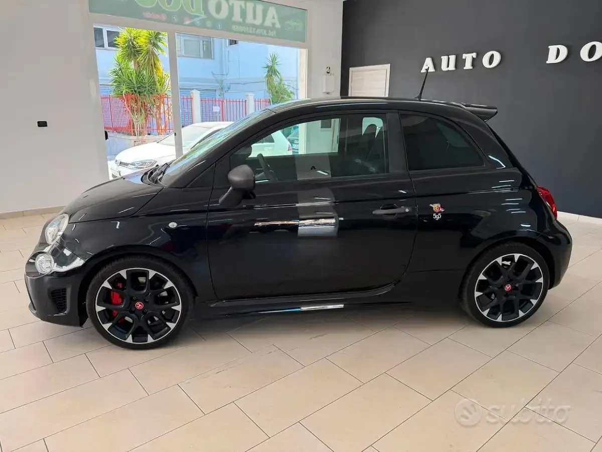 Usata Abarth 595 Competizione 180 CV (132 kW) 2018 Nero Berlina