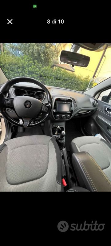 Usata Renault Captur 90 CV (66 kW) 2017 Bianco SUV