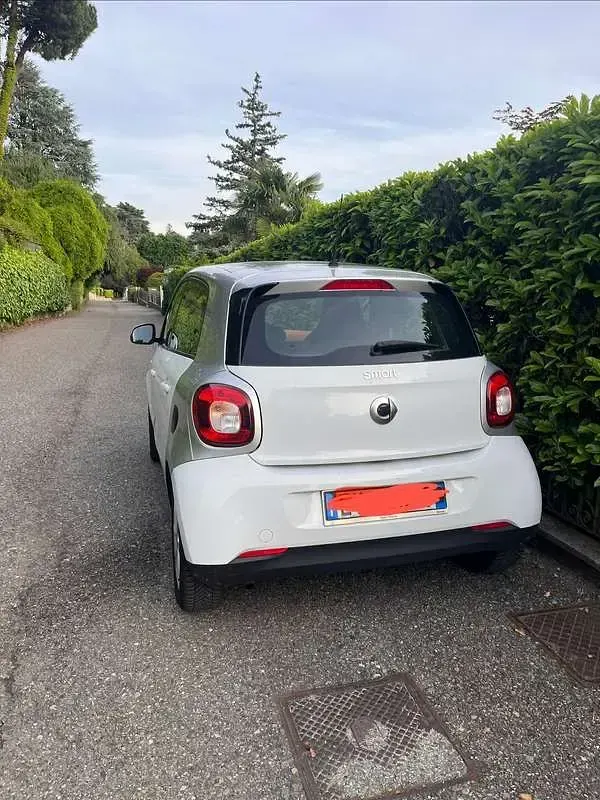 Usata Smart ForFour Passion 71 CV (52 kW) 2015 Bianco Utilitaria