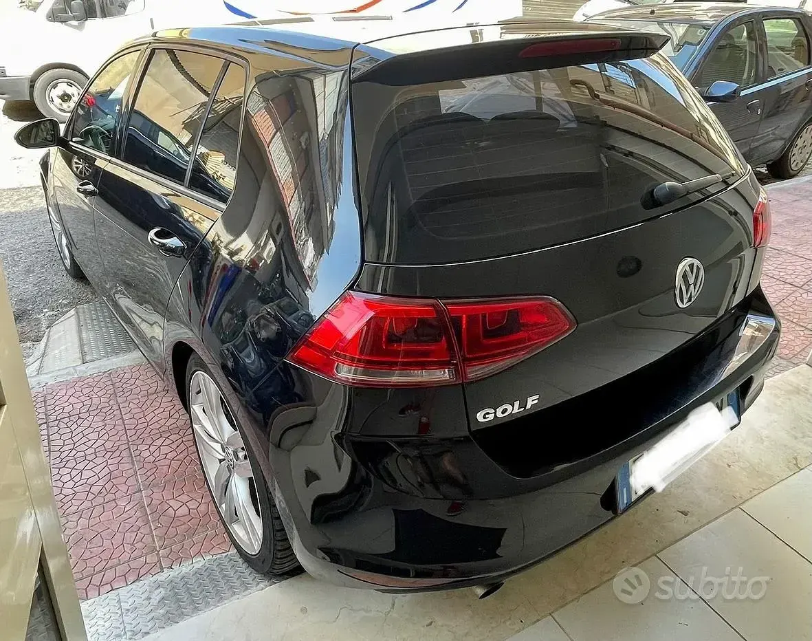 Usata VW Golf Plus Highline 105 CV (77 kW) 2013 Nero Monovolume